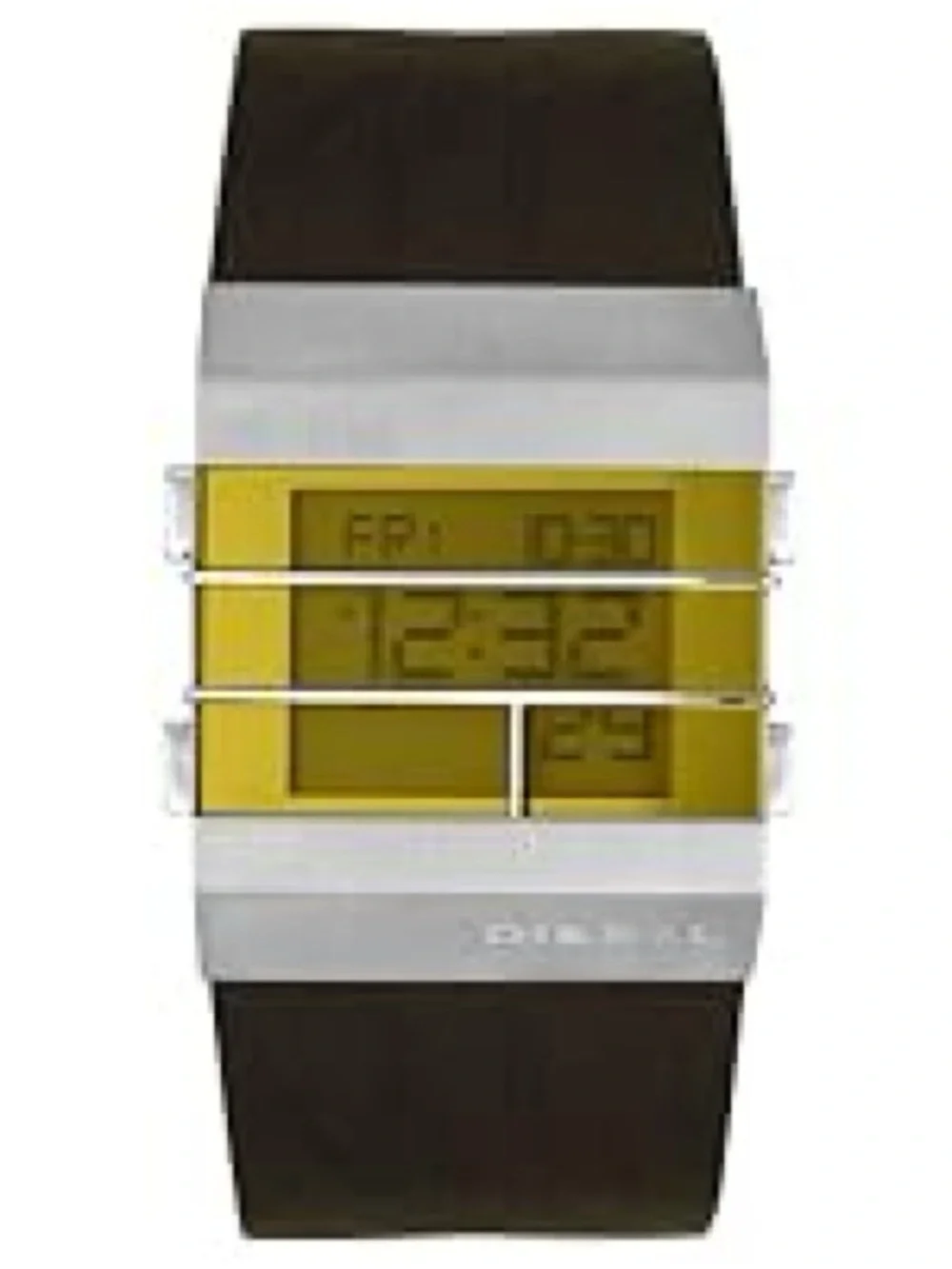 Rare Vintage Y2K Diesel DZ7071 Digital Cuff Watch - Cyberpunk / Retro Futurist